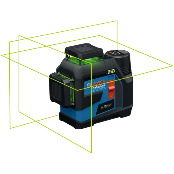Bosch GLL 12V-100-33 CG Laser lignes Vert connectés 360° 1x2Ah (0601065401) Bosch GLL 12V-100-33 CG Laser lignes Vert connectés 360° 1x2Ah (0601065401)