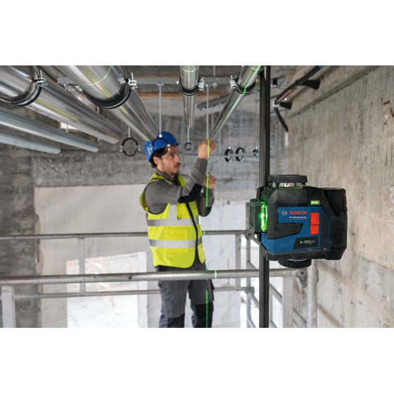 Bosch GLL 12V-100-33 CG Laser lignes Vert connectés 360° 1x2Ah (0601065401) Bosch GLL 12V-100-33 CG Laser lignes Vert connectés 360° 1x2Ah (0601065401)