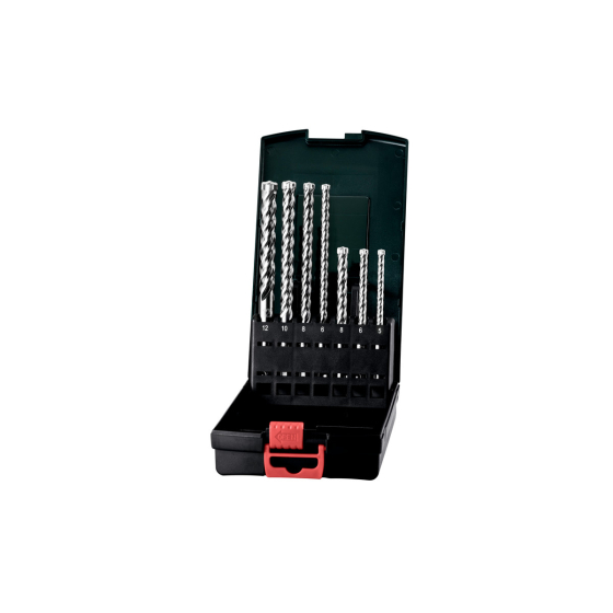 Metabo Coffret de 7 Forets SDS-plus 4 Taillants P4P (626245000)