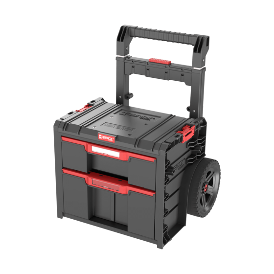 Qbrick System Pro Trolley à outils 2 tiroirs  Cart 2.0 Plus (SKRWQCP2PD2CZAPG003)