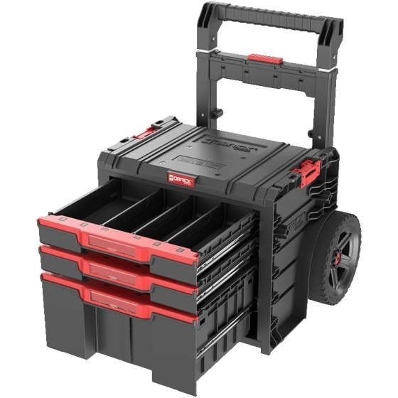 Qbrick Trolley à outils 3 tiroirs System Pro Cart 2.0 Plus (SKRWQCP2PD3CZAPG001) Qbrick Trolley à outils 3 tiroirs System Pro Cart 2.0 Plus (SKRWQCP2PD3CZAPG001)