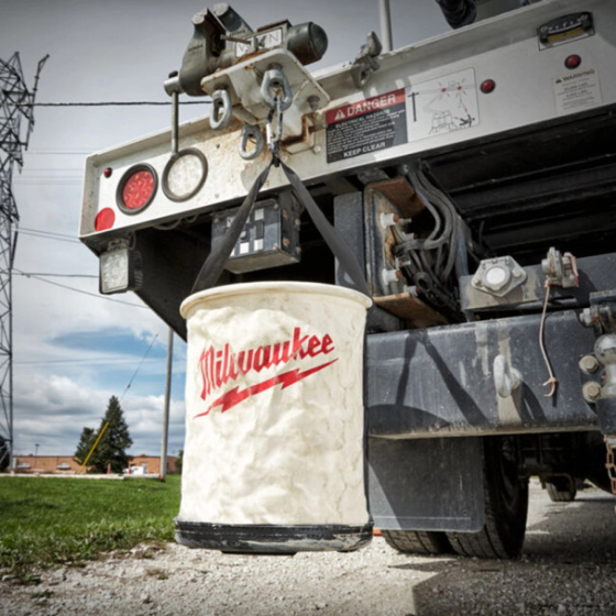 Milwaukee Sac seau textile avec mousqueton (4932498656) Milwaukee Sac seau textile avec mousqueton (4932498656)