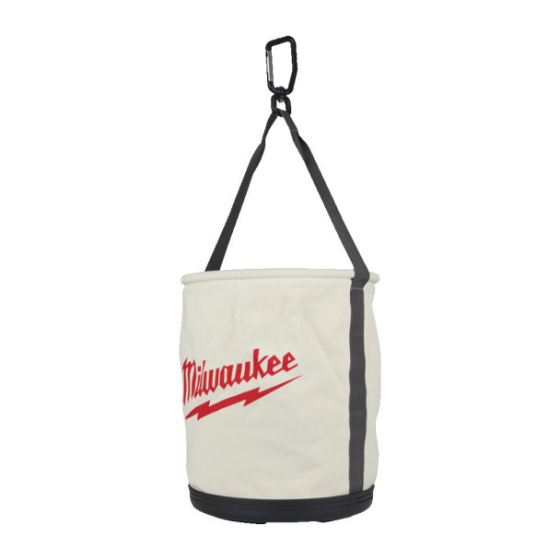 Milwaukee Sac seau textile avec mousqueton (4932498656) Milwaukee Sac seau textile avec mousqueton (4932498656)
