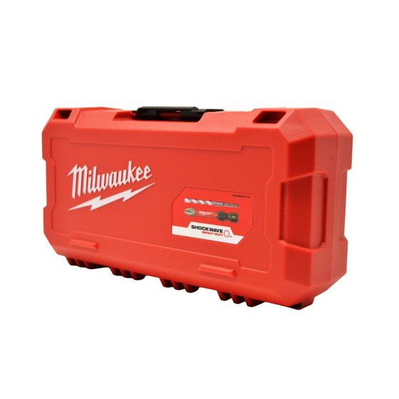 Milwaukee Coffret de 48 Embouts de Vissage & forets multi-matériaux Shockwave (4932492005)