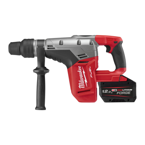Milwaukee M18 CHM-121C Perforateur, Burineur SDS-MAX 18V 1x12Ah FORGE (4933499271)