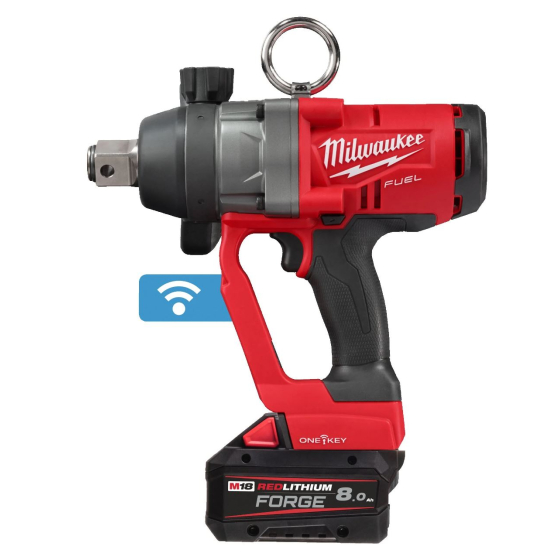 Milwaukee M18 ONEFHIWF1-802X Boulonneuse à choc 1" 18V FUEL One-Key 1x8Ah FORGE(4933499254)