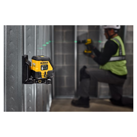DeWalt DCLE14201GB-XJ Niveau laser croix verts USB-C DeWalt DCLE14201GB-XJ Niveau laser croix verts USB-C