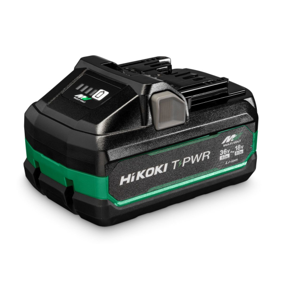 HiKOKI BSL3640MVT Batterie 36V 8.0Ah à glissière Li-ion Multi-Volt T-PWR (381990) HiKOKI BSL3640MVT Batterie 36V 8.0Ah à glissière Li-ion Multi-Volt T-PWR (381990)