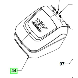 Ryobi Couvercle (5131043027)
