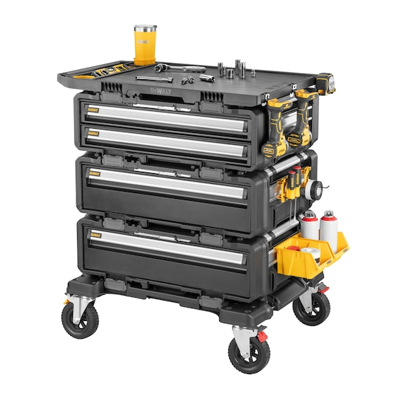 DeWalt DXL Chariot à roulettes TOUGHSYSTEM 2.0 (DWST08530-1) DeWalt DXL Chariot à roulettes TOUGHSYSTEM 2.0 (DWST08530-1)