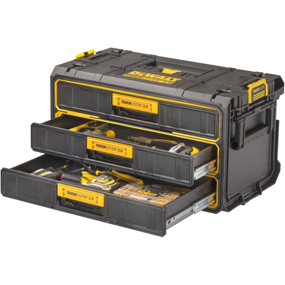 DeWalt DXL DWST08330-1 Coffret 3 tiroirs TOUGHSYSTEM 2.0 DeWalt DXL DWST08330-1 Coffret 3 tiroirs TOUGHSYSTEM 2.0