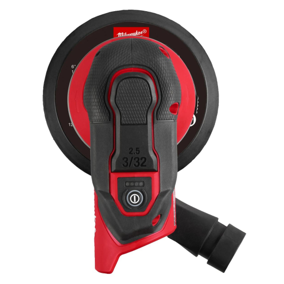 Milwaukee M12 FROS2.5-0 Ponceuse orbitale excentrique 2.5mm 12V ø150mm FUEL (4933493647)