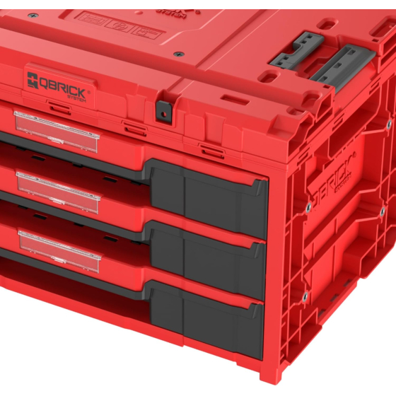 Qbrick Coffret à outils 3 tiroirs System ONE 2.0 RED Ultra HD (SKRQONED3CZEPG003) Qbrick Coffret à outils 3 tiroirs System ONE 2.0 RED Ultra HD (SKRQONED3CZEPG003)