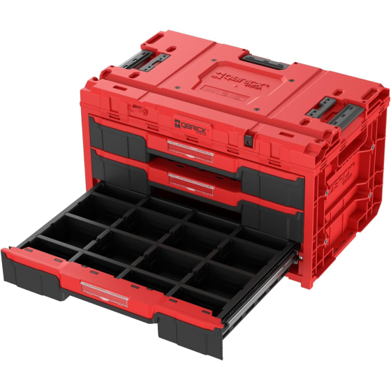 Qbrick Coffret à outils 3 tiroirs System ONE 2.0 RED Ultra HD (SKRQONED3CZEPG003) Qbrick Coffret à outils 3 tiroirs System ONE 2.0 RED Ultra HD (SKRQONED3CZEPG003)