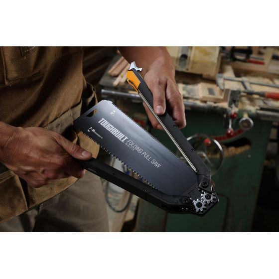 Toughbuilt Scie à traction pliante TB-H4-21-2X