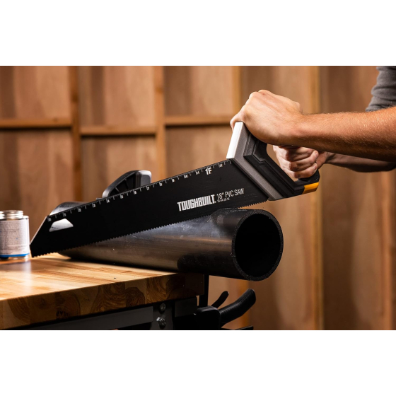 Toughbuilt Scie pour le PVC 450mm TB-H4-26-18