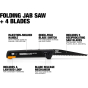 Toughbuilt Scie à guichet pliante TB-H4S5-23FU