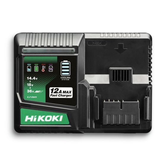 Hitach - Hikoki Chargeur tres rapide 12Ah 36V UC36YSL2W0Z 14.4, 18V & 36V Li-ion à glissière Hitach - Hikoki Chargeur tres rapide 12Ah 36V UC36YSL2W0Z 14.4, 18V & 36V Li-ion à glissière