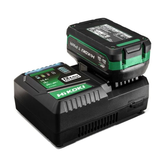 Hitach - Hikoki Chargeur tres rapide 12Ah 36V UC36YSL2W0Z 14.4, 18V & 36V Li-ion à glissière Hitach - Hikoki Chargeur tres rapide 12Ah 36V UC36YSL2W0Z 14.4, 18V & 36V Li-ion à glissière