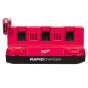 Milwaukee M18 MPC6 Chargeur rapide mobile 6 Batteries 18V Packout (4932498551)