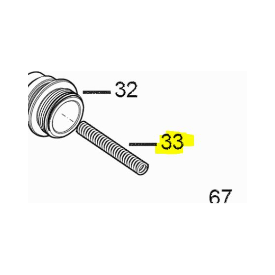 Milwaukee Ressort pour riveteuse M12 BPRT (4931465704)