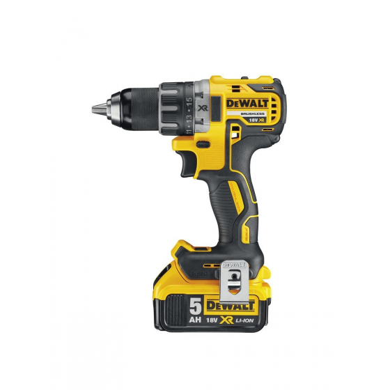 Dewalt DCD791P2-QW  Perceuse, visseuse Brushless 18V 2x5.0Ah avec coffret T-STAK Dewalt DCD791P2-QW  Perceuse, visseuse Brushless 18V 2x5.0Ah avec coffret T-STAK