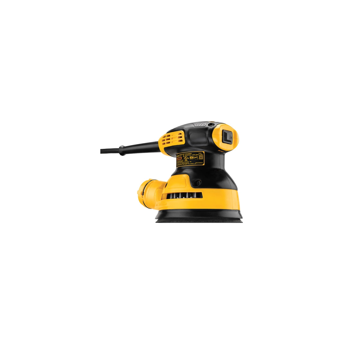 DeWALT DWE6423K Ponceuse de finition orbitale 5 vitesse variable