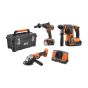 AEG FR18-AEF-3BL-602TB Pack 3 outils sans fil 18V 2x6Ah (4935498755)