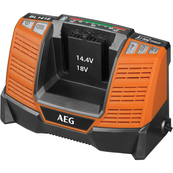 AEG SETLL1850SHD Set de 2 batteries 18V 5.0Ah HD avec chargeur rapide BL1418 (4935478945) AEG SETLL1850SHD Set de 2 batteries 18V 5.0Ah HD avec chargeur rapide BL1418 (4935478945)