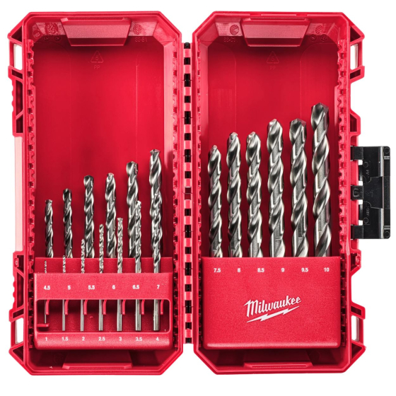 Milwaukee Coffret de 19 forets Métal Thunderweb (4932493869)
