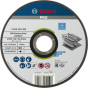 Bosch x100 Disques à tronçonner PRO Inox & métal ø125x16mm (2608626114)