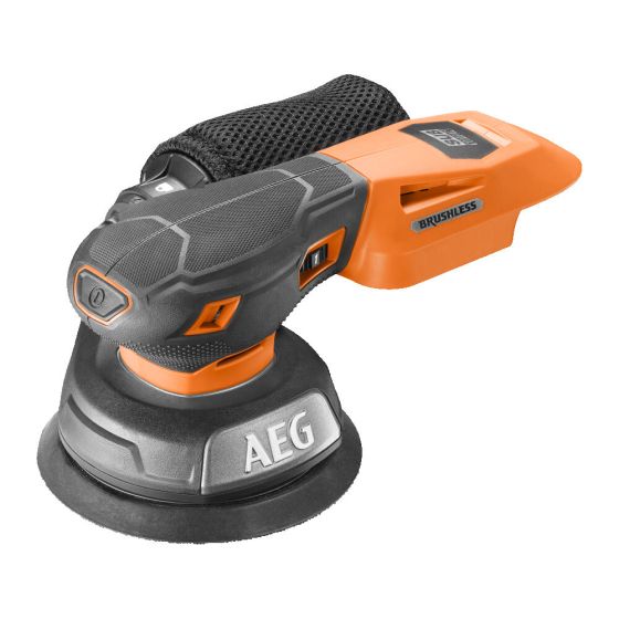 AEG BEX18SBL-125-0 Ponceuse excentrique ø125mm sans fil 18V (4935498212)