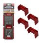 StealthMounts Supports de niveaux rouge OM-LM-RED-2