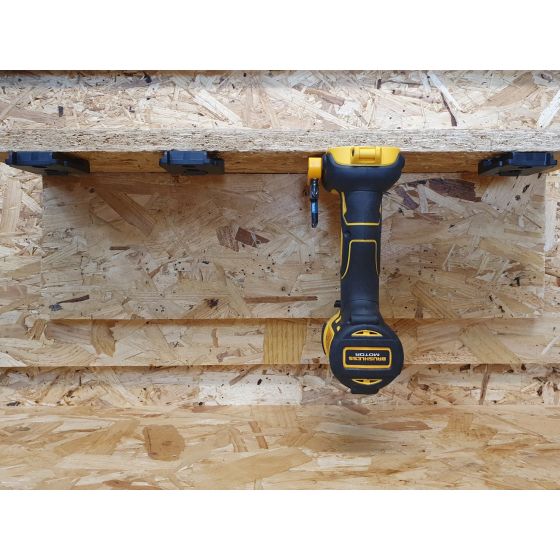 StealthMounts Supports de machines DeWALT 18v 4-pack NOIR TM-DW18-BLK-4