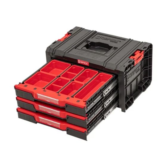 Qbrick System PRO Coffret à outils 3 tiroirs 2.0 expert(SKRQPROD3ECZAPG001)