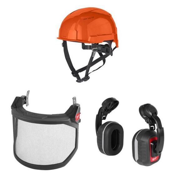 Milwaukee Casque de protection ventilé BOLT 200 Rouge
