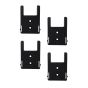 StealthMounts Supports de machines Kobalt 24V 4-pack NOIR TM-KO24-BLK-4LF