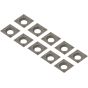 Metabo Lot 10 Couteaux réversible en carbure pour fraiseuse LF724 & LF850 (630545000)