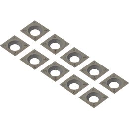Metabo Lot 10 Couteaux réversible en carbure pour fraiseuse LF724 & LF850 (630545000)