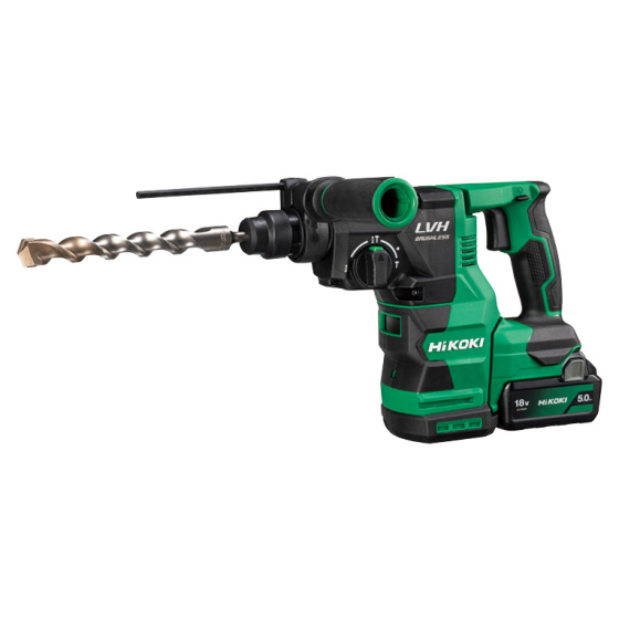 Hikoki DH1826DAWPZ Perforateur sans fil 18V Brushless 3.2J 2x5.0Ah avec coffret