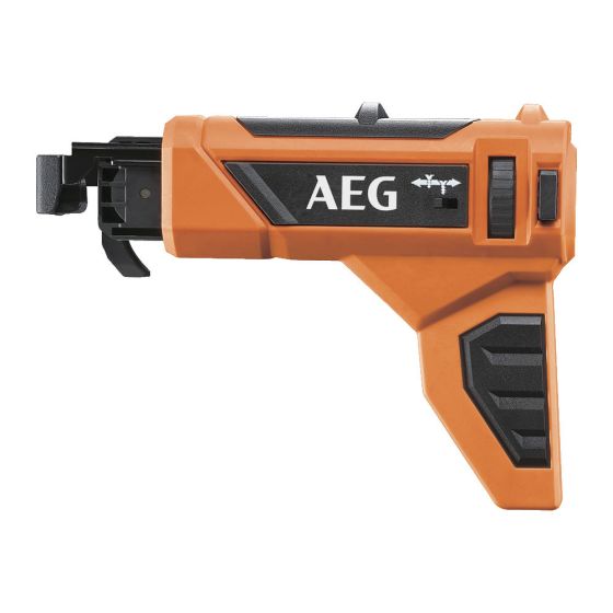 AEG BTS18BLBSA-202C Visseuse à placo Brushless 18V 5 Nm 2x2.0Ah avec chargeur de bande (4935498181)