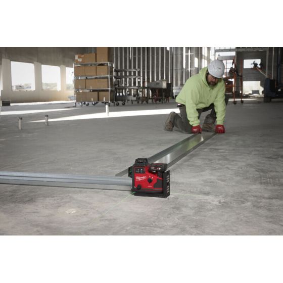 Milwaukee M12 A3PLO-401C Laser Vert 3 Lignes 360° 1x4.0Ah avec alignement automatique (4933478102) Milwaukee M12 A3PLO-401C Laser Vert 3 Lignes 360° 1x4.0Ah avec alignement automatique (4933478102)
