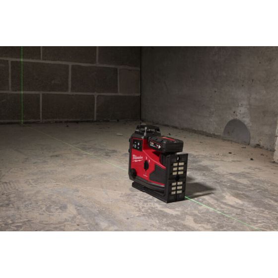 Milwaukee M12 A3PLO-0C Laser Vert 3 Lignes 360° avec alignement automatique (4933499001) Milwaukee M12 A3PLO-0C Laser Vert 3 Lignes 360° avec alignement automatique (4933499001)