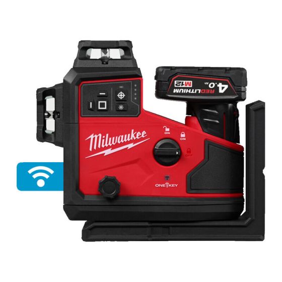 Milwaukee M12 A3PLO-0C Laser Vert 3 Lignes 360° avec alignement automatique (4933499001) Milwaukee M12 A3PLO-0C Laser Vert 3 Lignes 360° avec alignement automatique (4933499001)