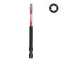 Milwaukee x1 Embout Torx 15 de Vissage Shockwave 90mm (4932471571)