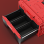 Qbrick System ONE Coffret à outils 2 tiroirs Plus 2.0 RED Ultra HD (SKRQONED2PCZEPG003)