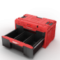Qbrick System ONE Coffret à outils 2 tiroirs Plus 2.0 RED Ultra HD (SKRQONED2PCZEPG003)
