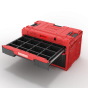 Qbrick System ONE Coffret à outils 2 tiroirs Plus 2.0 RED Ultra HD (SKRQONED2PCZEPG003)