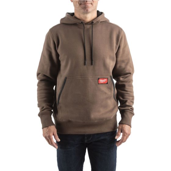 Milwaukee Sweat à capuche Hoodie de travail marron (S/M/L/XL/XXL)