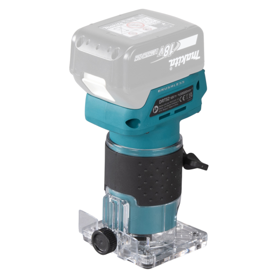 Makita DRT52Z Affleureuse 18V LXT ø8 mm (Machine seule)